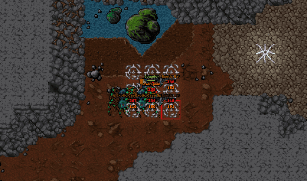 Combate em grupo no MMORPG idle Stonegy